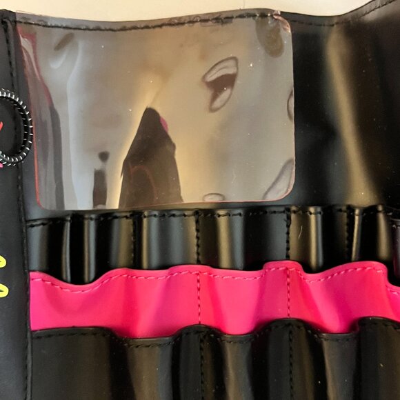 Kendall & Kylie Makeup Artist Brush Belt Holder Black Pink Adjustable Strap - Picture 4 of 11